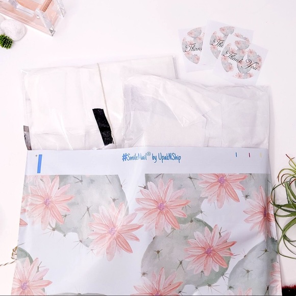 LAST ONE 25 14X17 Flower Cactus Mailers CLEARANCE - Picture 5 of 6